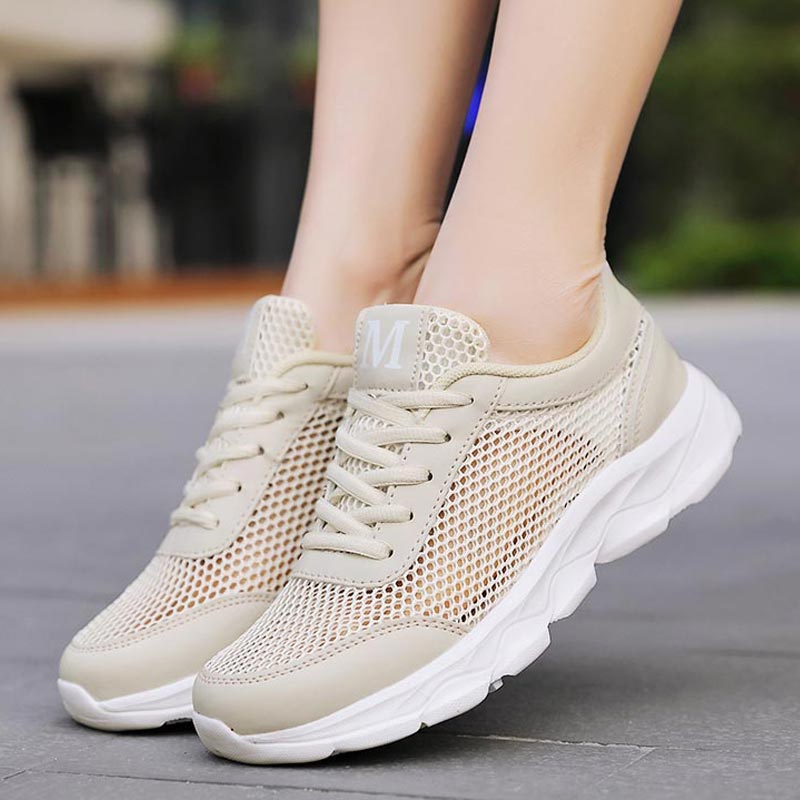 Pilates Yoga Online - Summer Breathable Sneakers Women Mesh Women's