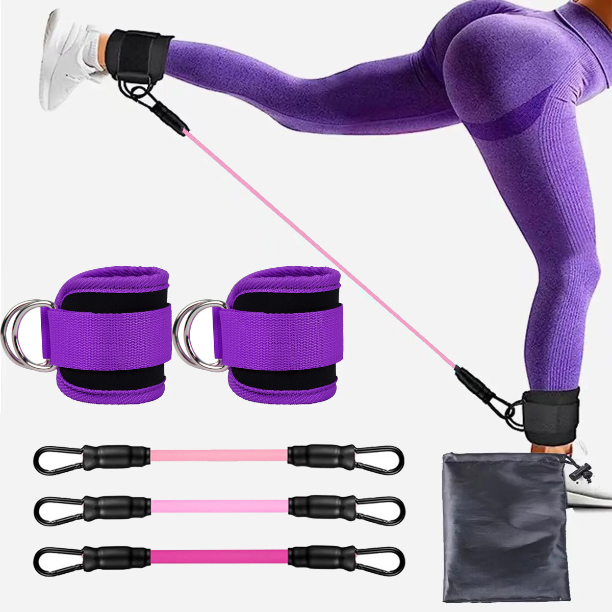 Pilates Ankle Strap - Resistance Bands With Ankle Straps Fitness
