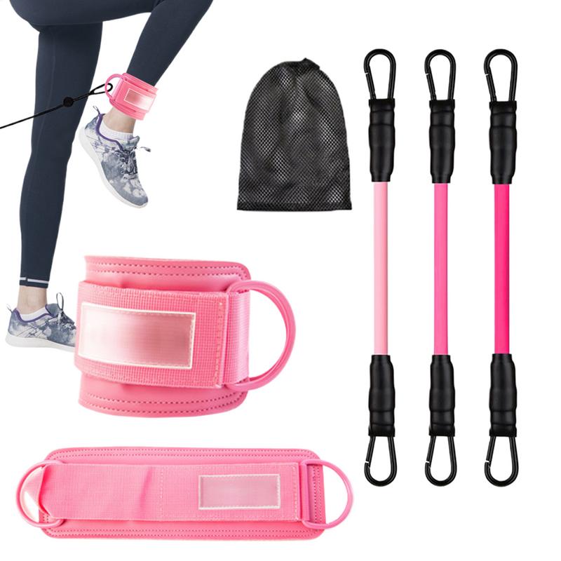 Pilates Ankle Strap - Ankle Resistance Bands with Cuffs Pilates