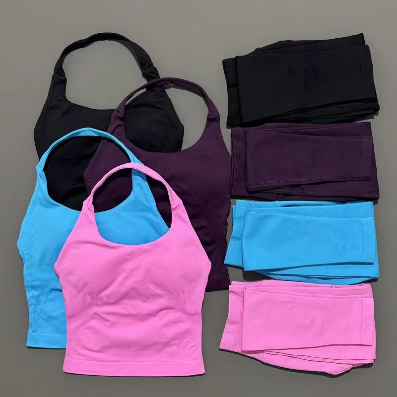 Pilates Yoga Gym - 2 Pieces Sportswear Women Yoga Set