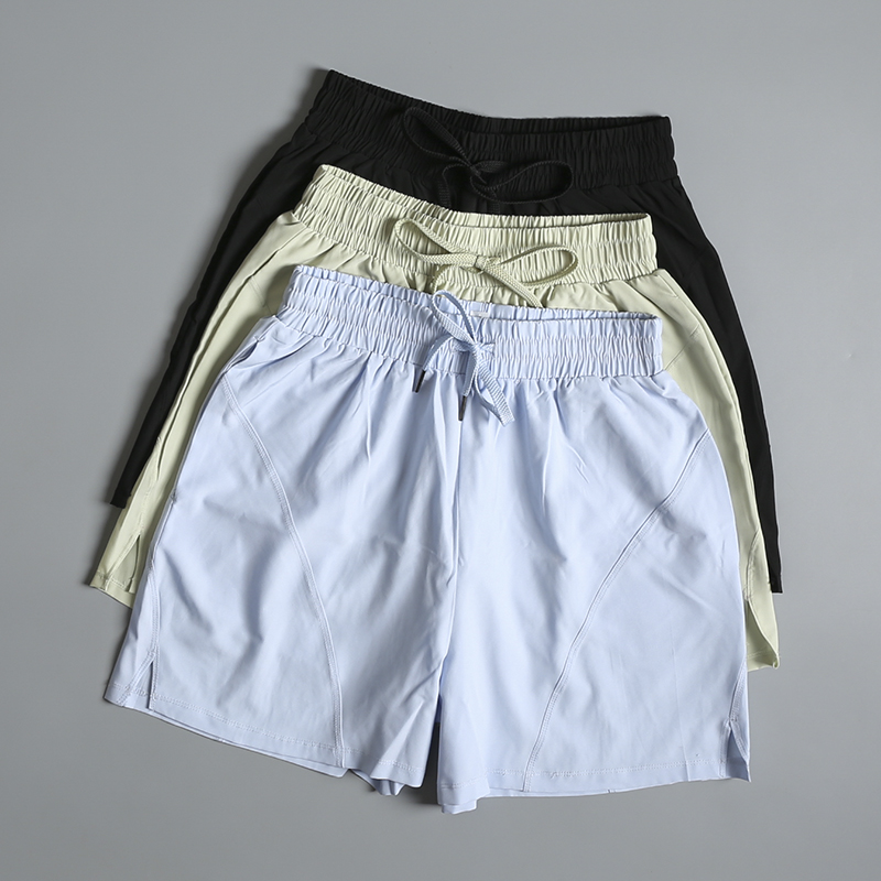 Pilates Yoga Morning - High Waist Fitness Shorts Women's Summer