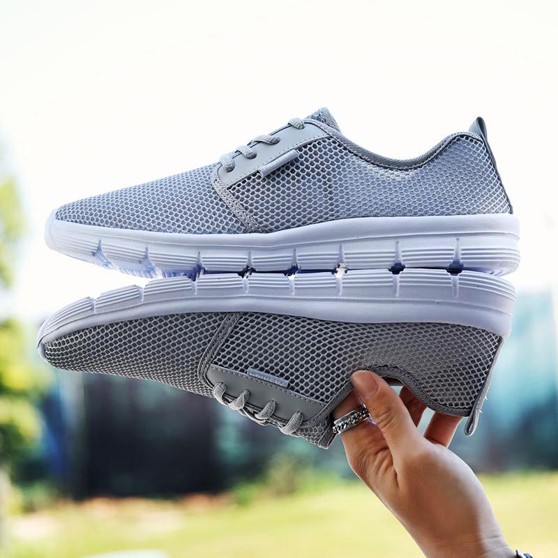 Pilates Yoga Online - Big Size Summer Breathe Mens Sneakers