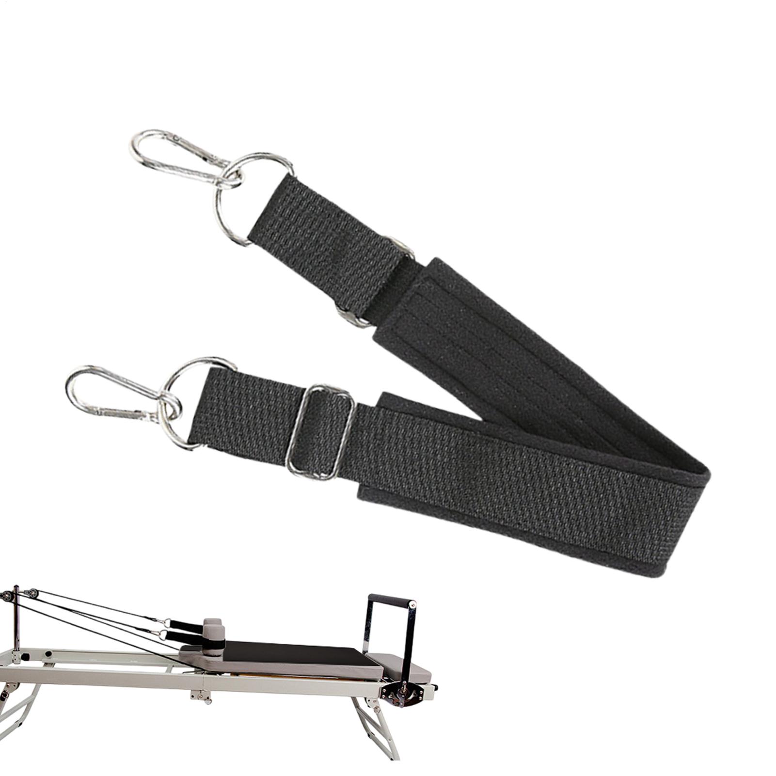 Home Pilates Yoga - Reformer Footstrap Double-Loop Thickened Non-Slip Adjustable