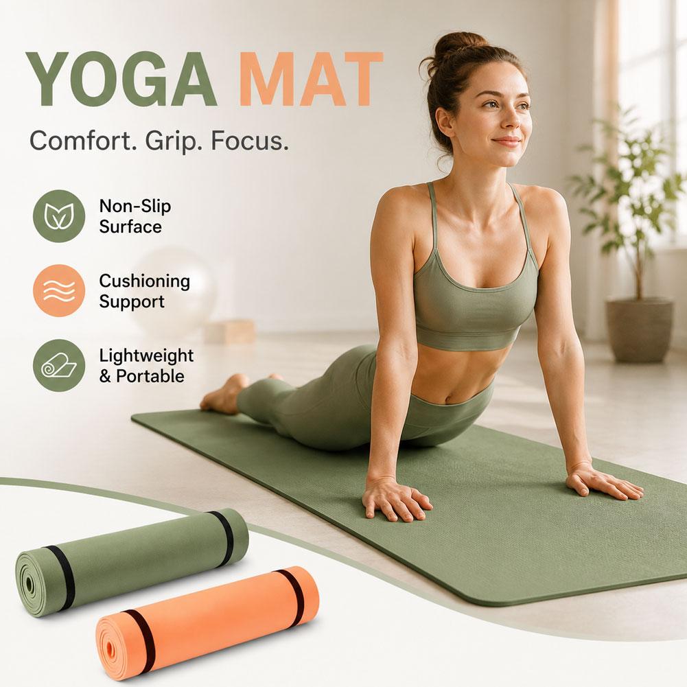 180x50cm Yoga Mats Anti-slip S - Pilates Yoga Matte 评论和价格