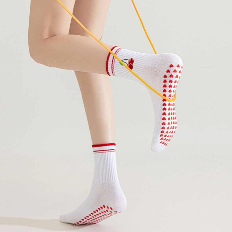 Women's Cute Cherry Pattern Si - Pilates Yoga Hose 评论和价格