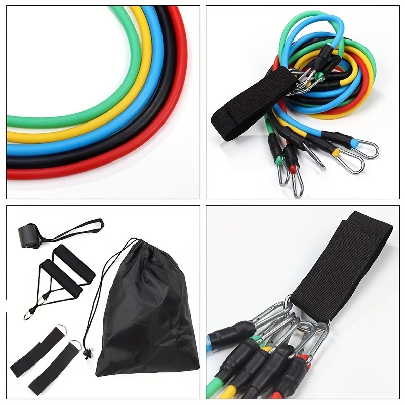 Resistance Band Set with Door  - Pilates Ankle Strap 评论和价格
