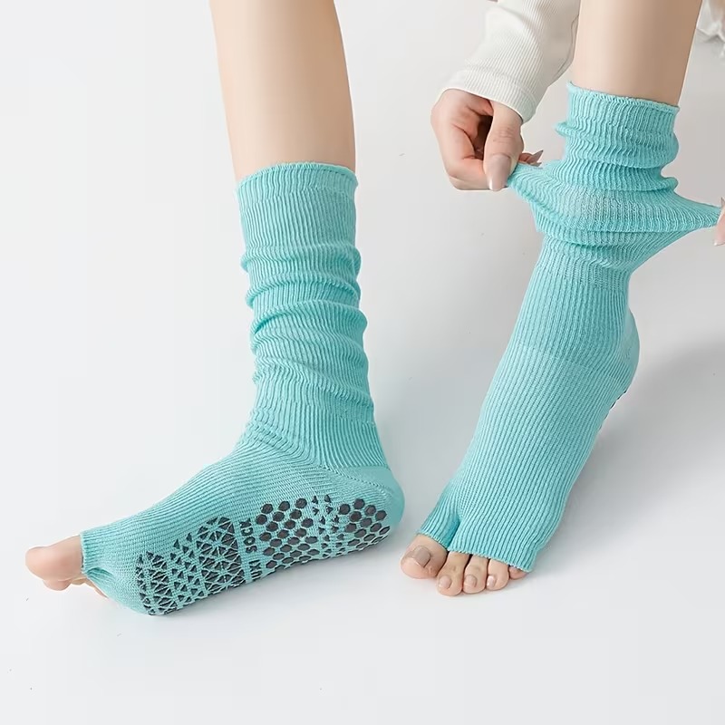 1 Pair/2 Pairs Pack Women's No - Pilates Yoga Hose 评论和价格