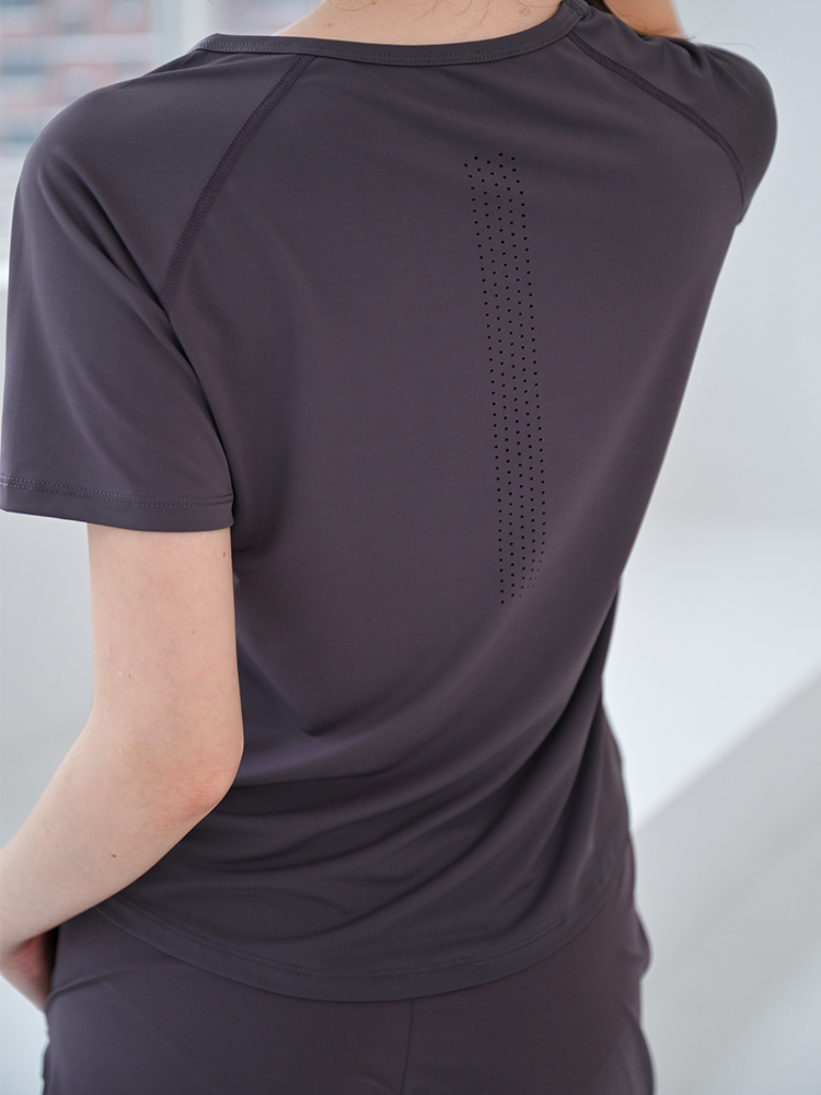 Breathable Thin Yoga T-Shirt f - Pilates Yoga Morning 评论和价格
