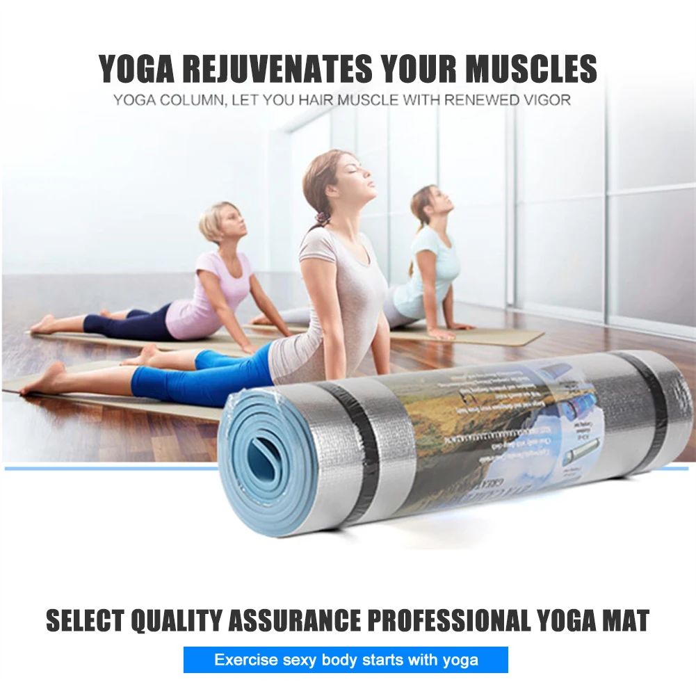 6mm Thick EVA Yoga Mat Moistur - Pilates Yoga Matte 评论和价格