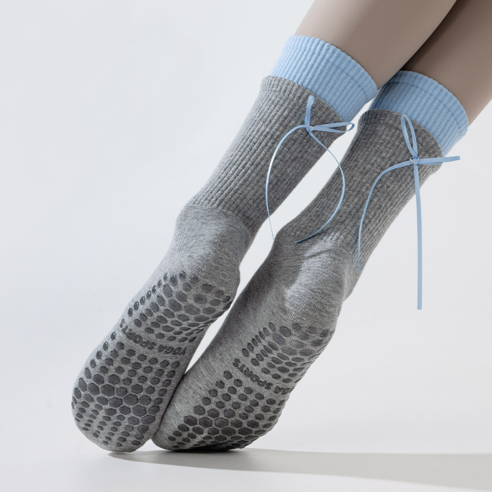 Trend Double Stack Yoga Socks  - Pilates Yoga Hose 评论和价格