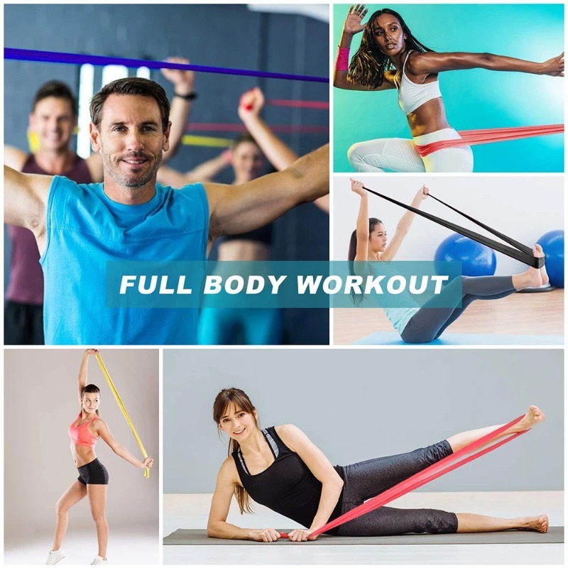 Natural Latex Resistance Bands - Pilates Yoga Reformer 评论和价格