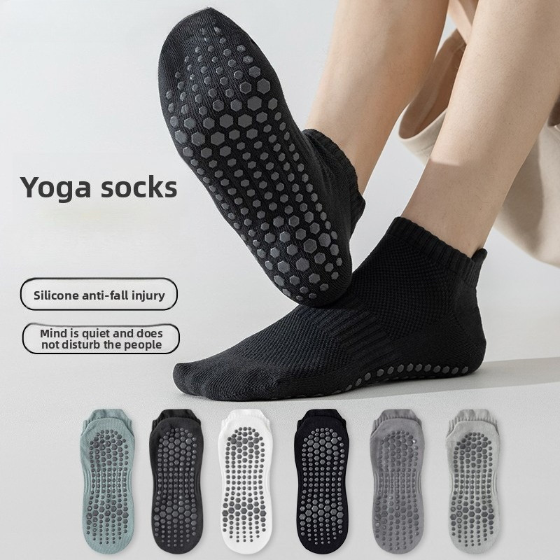 1Pair Yoga Socks Men Cotton Th - Pilates Yoga Hose 评论和价格