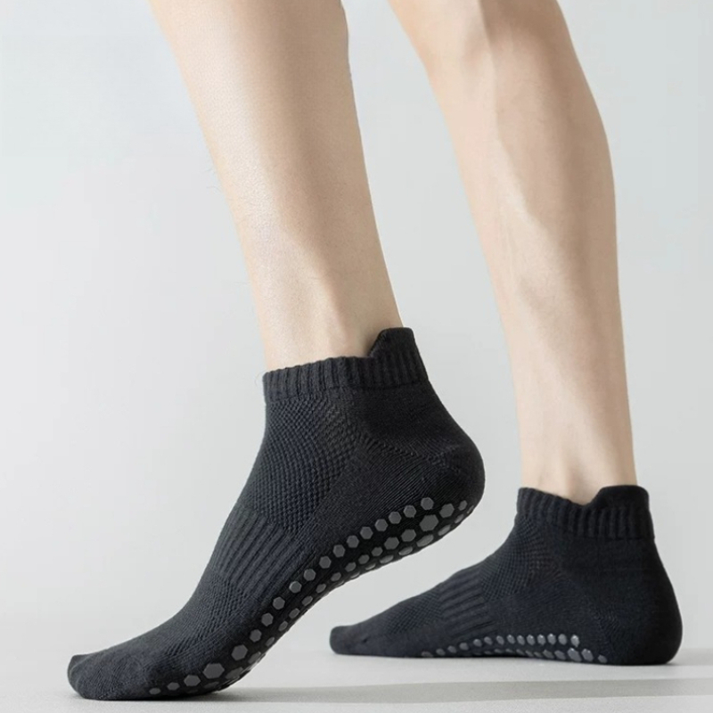 1Pair Yoga Socks Men Cotton Th - Pilates Yoga Hose 评论和价格