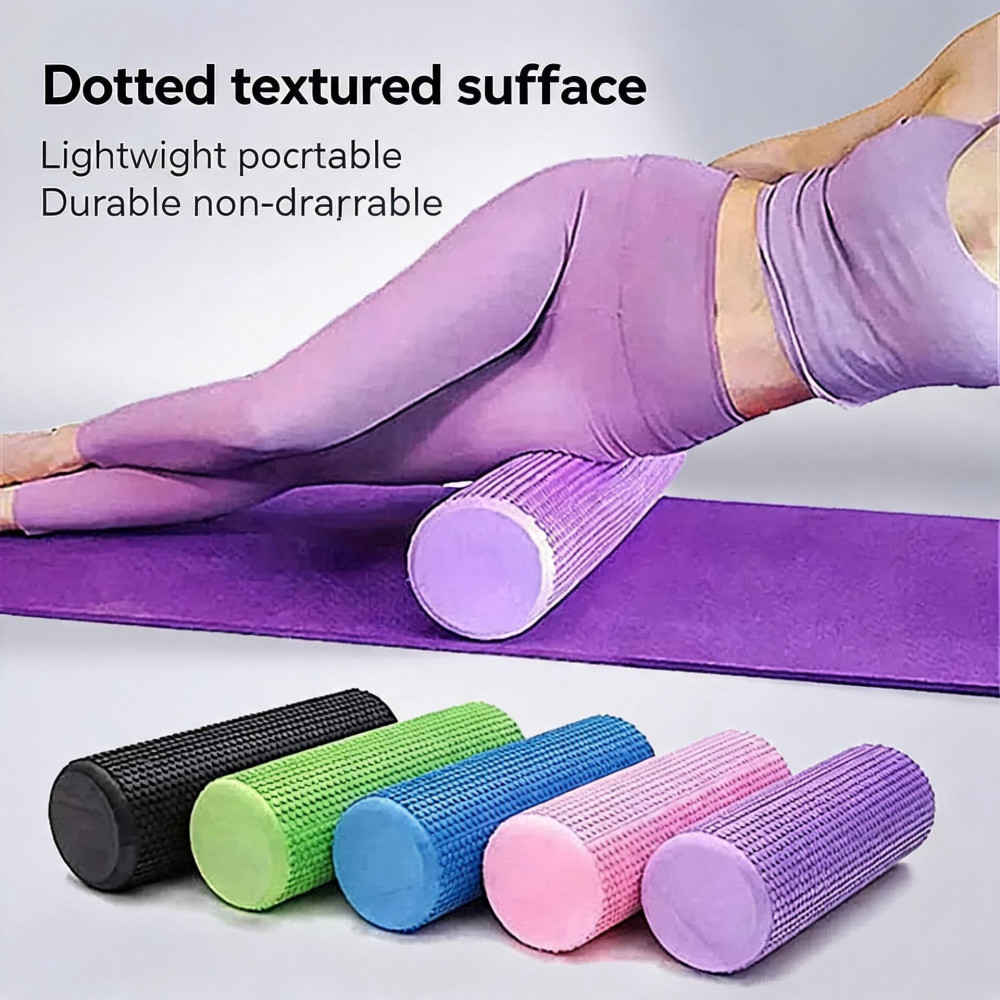 Yoga Roller Round EVA Foam Cyl - Home Pilates Yoga 评论和价格