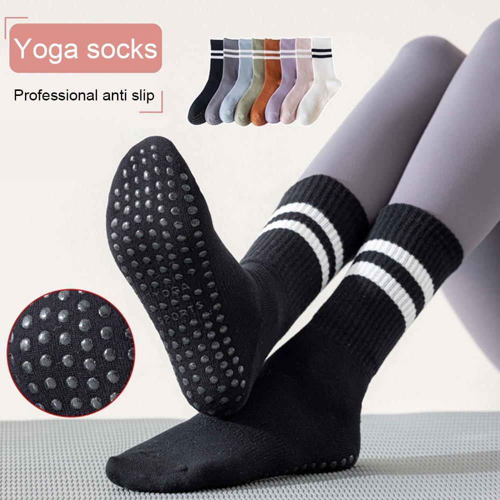 8 Colors Sports Socks Cotton M - Pilates Yoga Hose 评论和价格