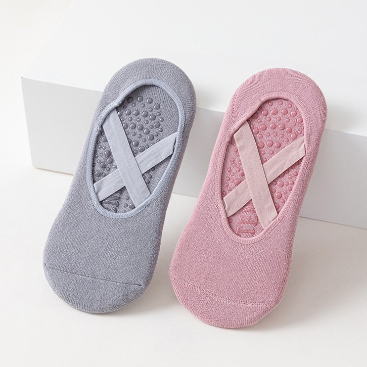 Women's 5-Pair Pure Color Yoga - Pilates Ankle Strap 评论和价格