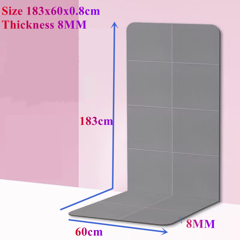 Fold Portable 183x60CM Yoga Ma - Pilates Yoga Matte 评论和价格