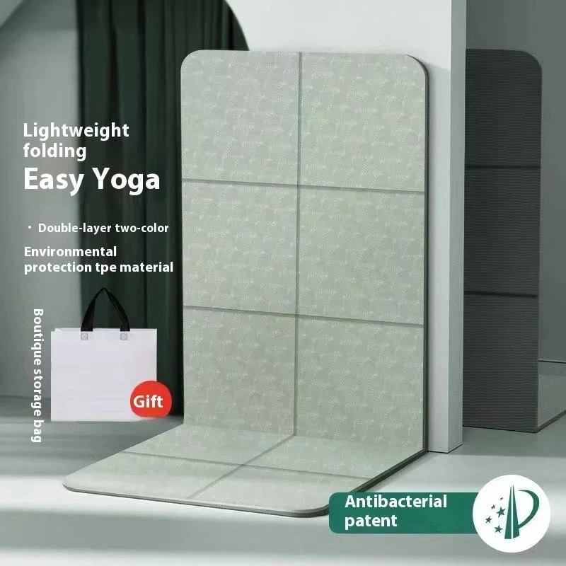 Fold Portable 183x60CM Yoga Ma - Pilates Yoga Matte 评论和价格