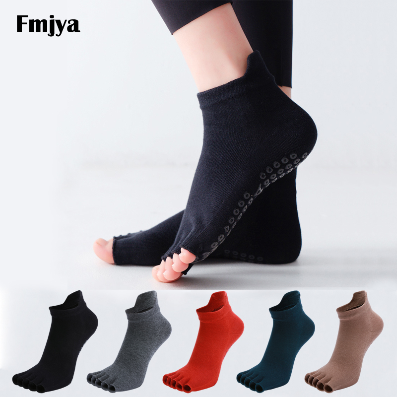 Yoga Socks Half Toe Anti-Slip  - Pilates Yoga Gym 评论和价格