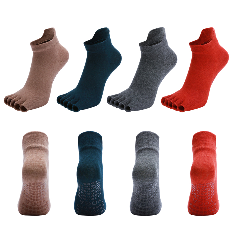 Yoga Socks Half Toe Anti-Slip  - Pilates Yoga Gym 评论和价格