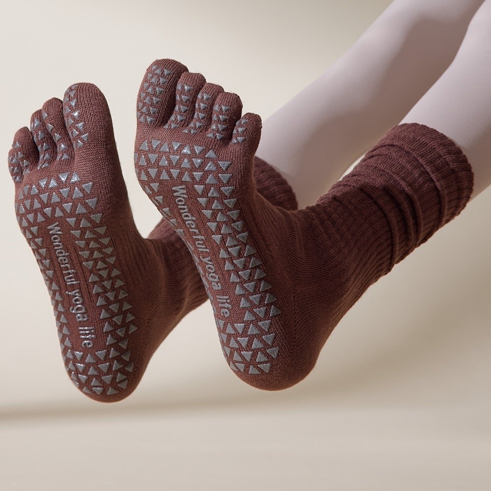 Five Fingers Sports Toe Socks  - Pilates Yoga Hose 评论和价格
