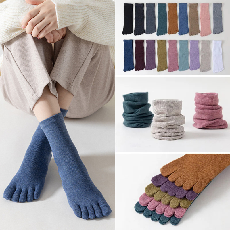 1Pair Yoga Five Finger Socks F - Pilates Yoga Hose 评论和价格