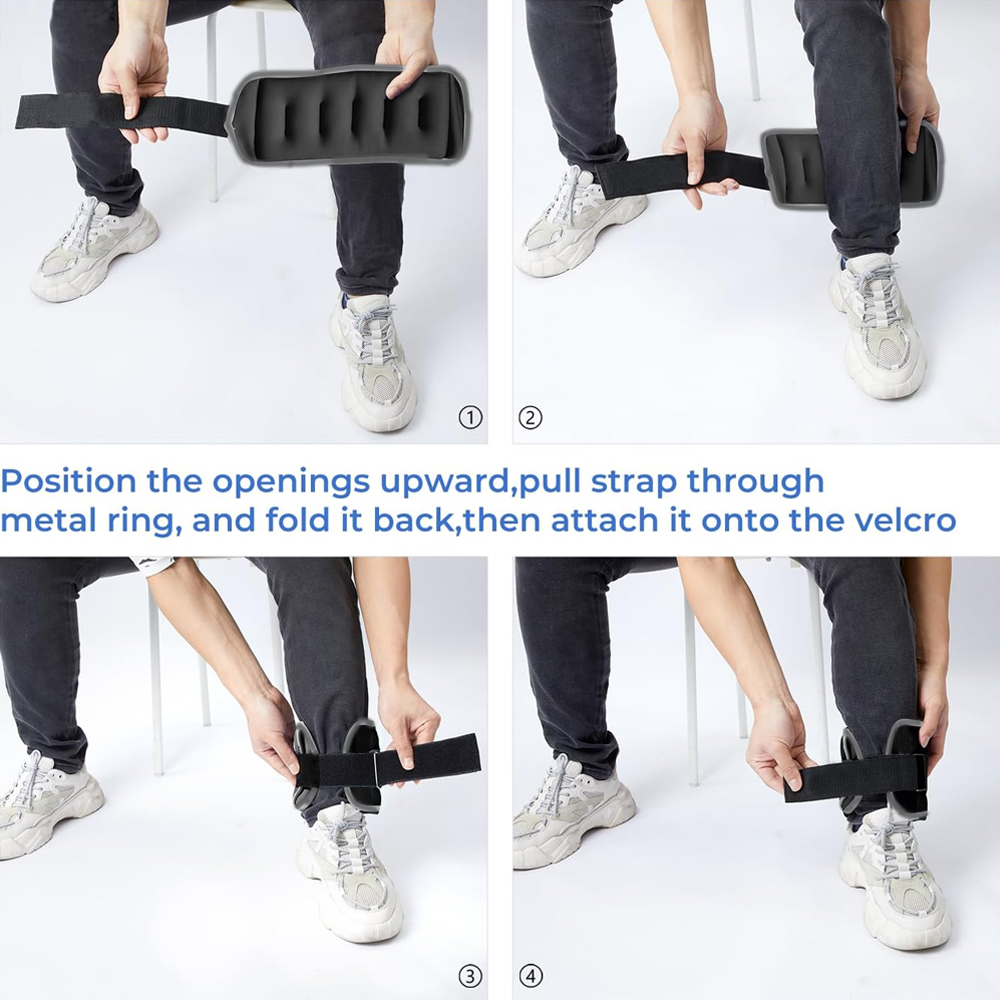1Pair Adjustable Ankle & Wrist - Pilates Ankle Strap 评论和价格