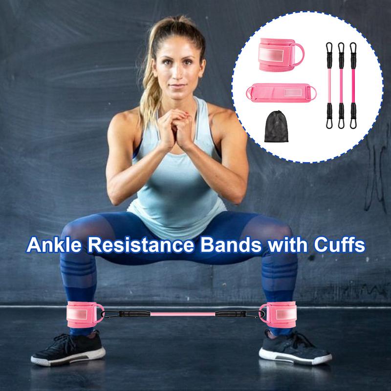 Ankle Resistance Bands with Cu - Pilates Ankle Strap 评论和价格