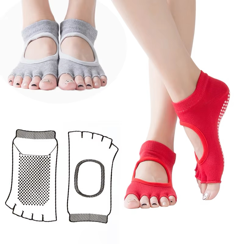 1-3 Pairs Yoga Socks for Women - Pilates Yoga Hose 评论和价格