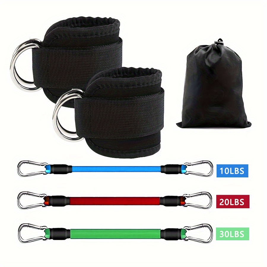 5Pcs Ankle Resistance Bands,An - Pilates Ankle Strap 评论和价格