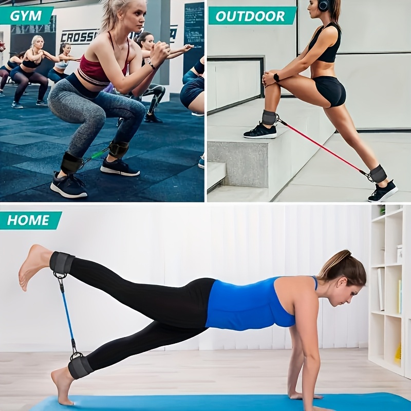 5Pcs Ankle Resistance Bands,An - Pilates Ankle Strap 评论和价格