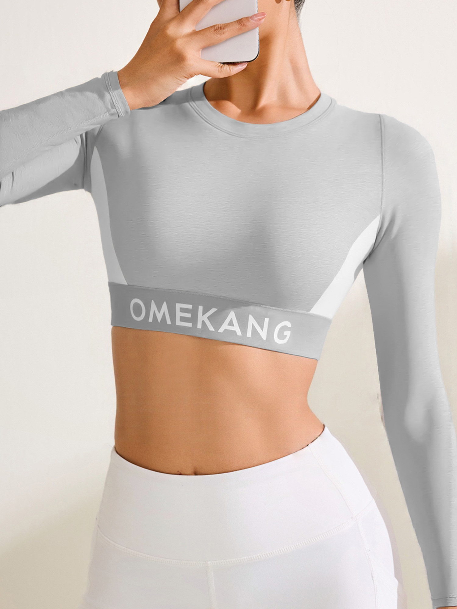 Women's Yoga Crop Top Sleeve L - Pilates Yoga Gym 评论和价格