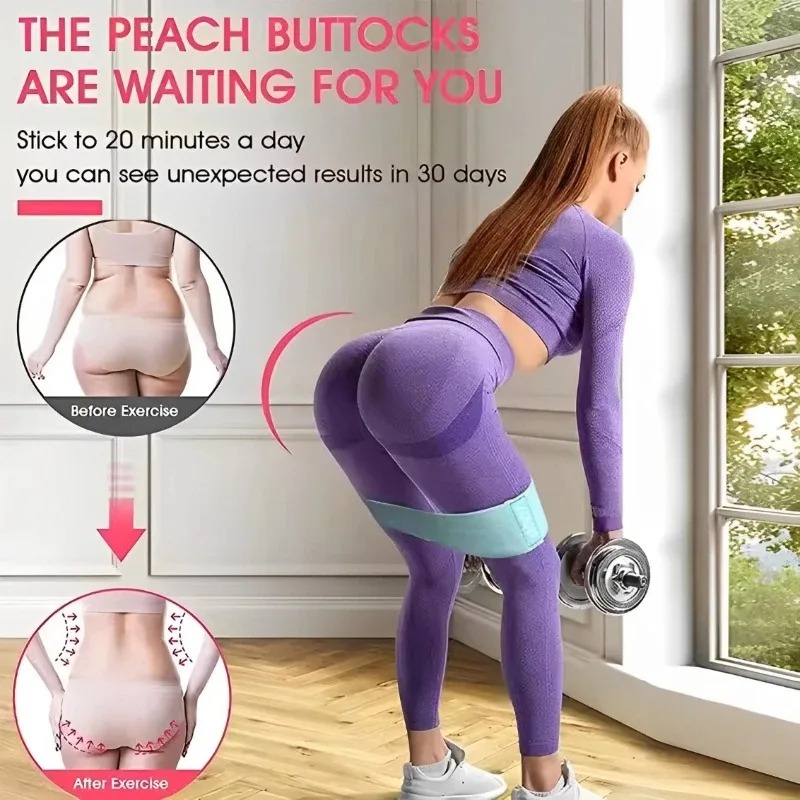 3Pcs Fabric Resistance Hip Boo - Pilates Yoga Reformer 评论和价格