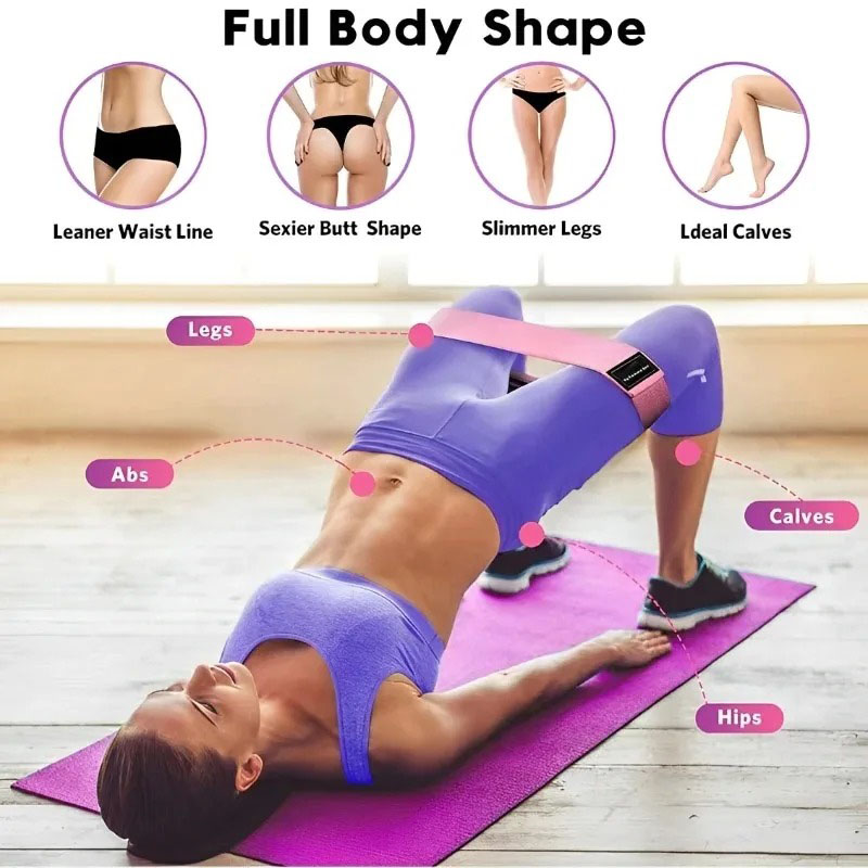 3Pcs Fabric Resistance Hip Boo - Pilates Yoga Reformer 评论和价格
