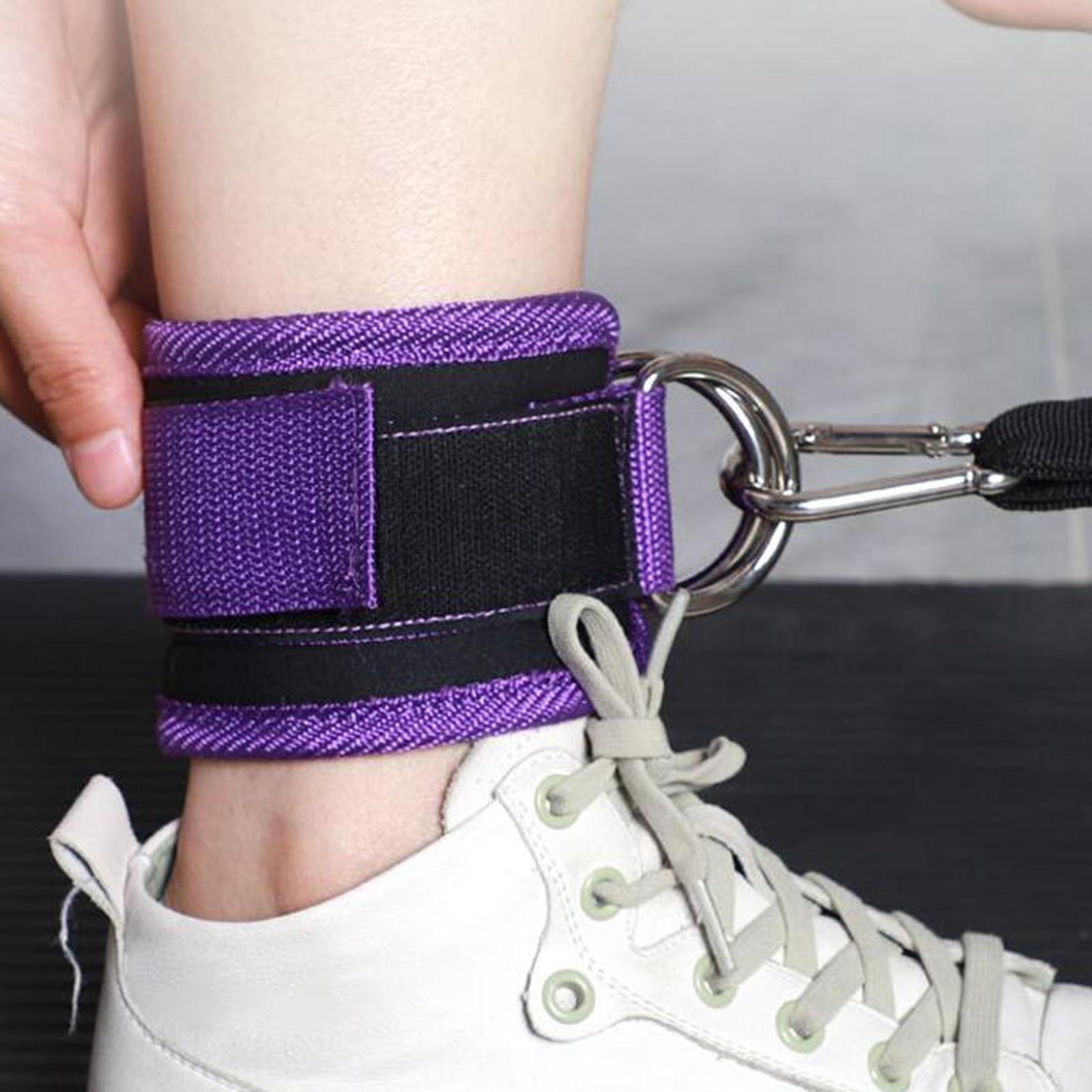 Resistance Band Set D Ring Ank - Pilates Ankle Strap 评论和价格