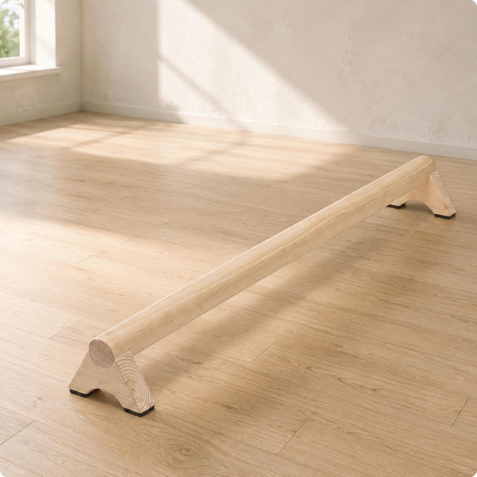 Balance Beam Trainer Wooden Ex - Home Pilates Yoga 评论和价格