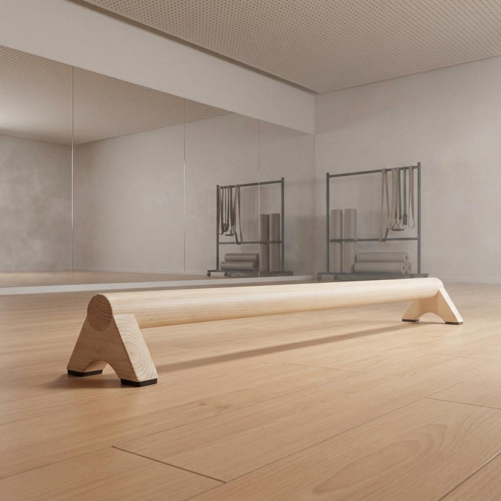 Balance Beam Trainer Wooden Ex - Home Pilates Yoga 评论和价格