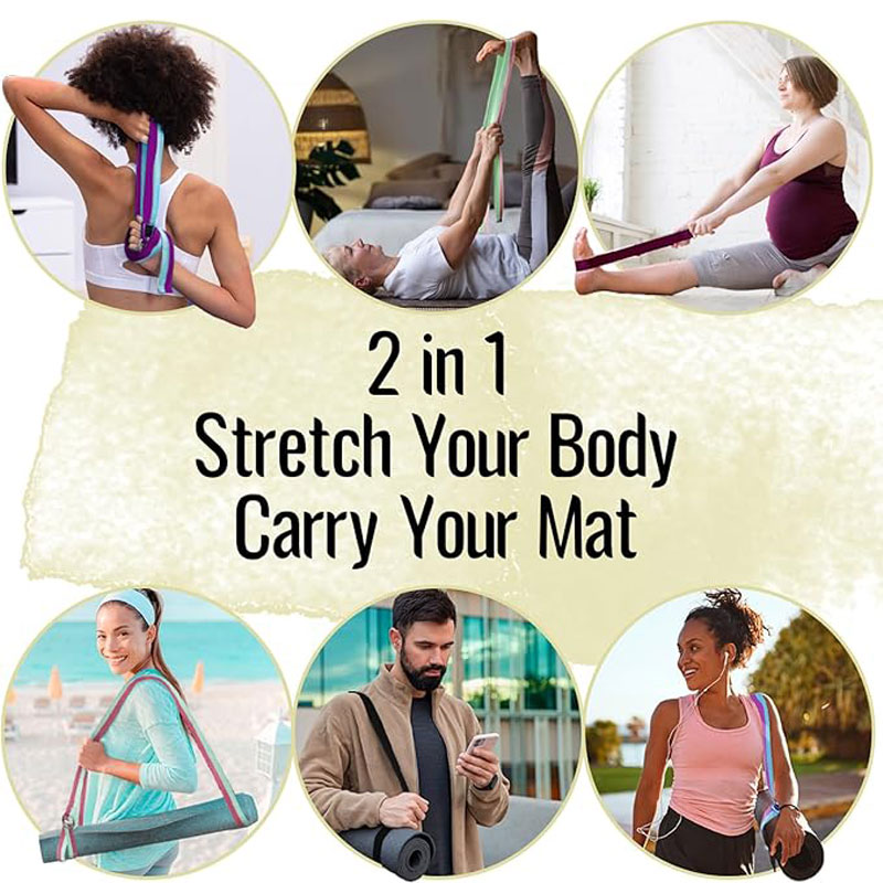 Adjustable Non Slip Strap, Sui - Pilates Yoga Matte 评论和价格