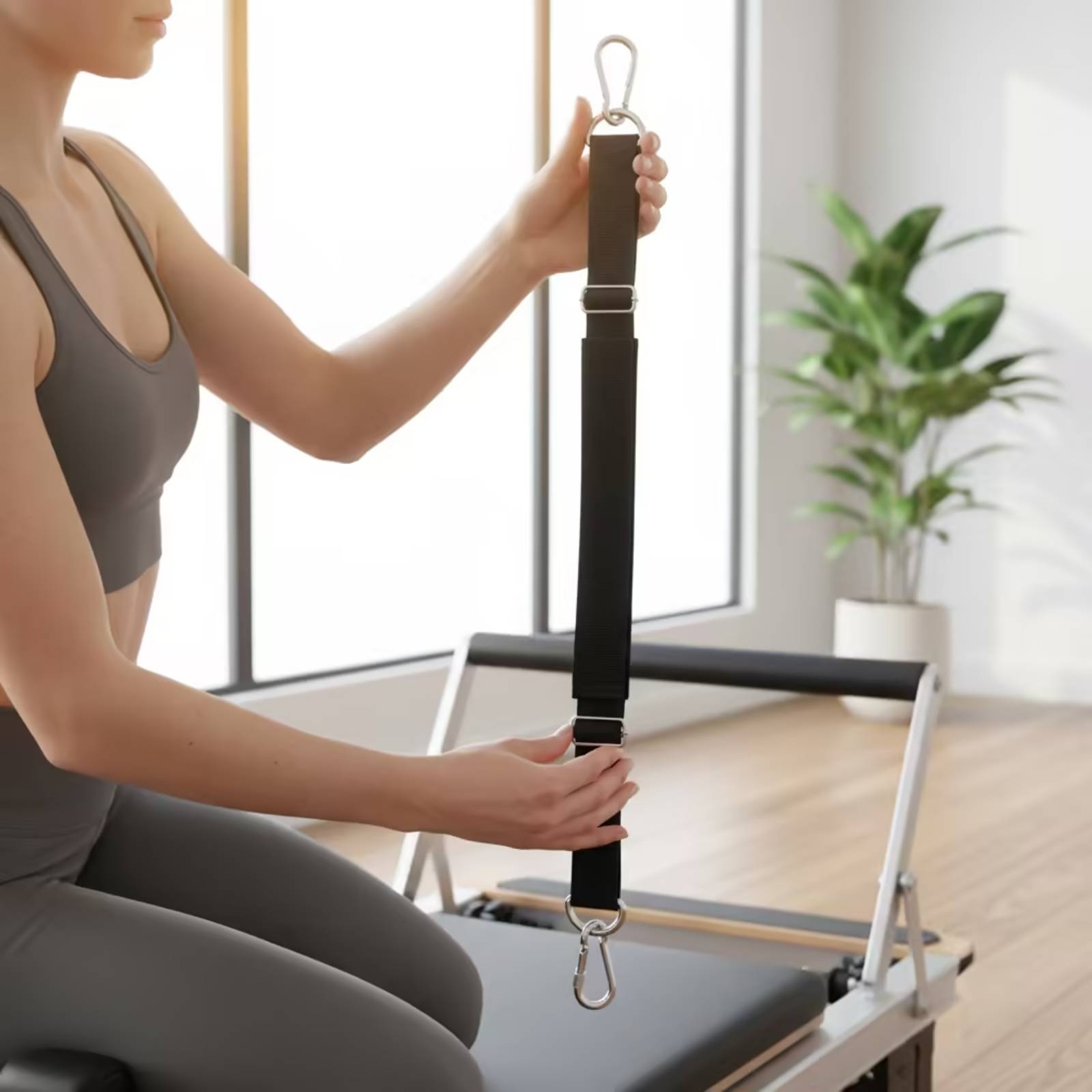 Adjustable Hook Strap Stitched - Pilates & Yoga Vida 评论和价格