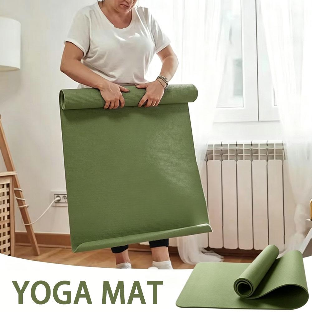 1/2Pcs Thick Yoga Mat Anti-ski - Pilates Yoga Matte 评论和价格