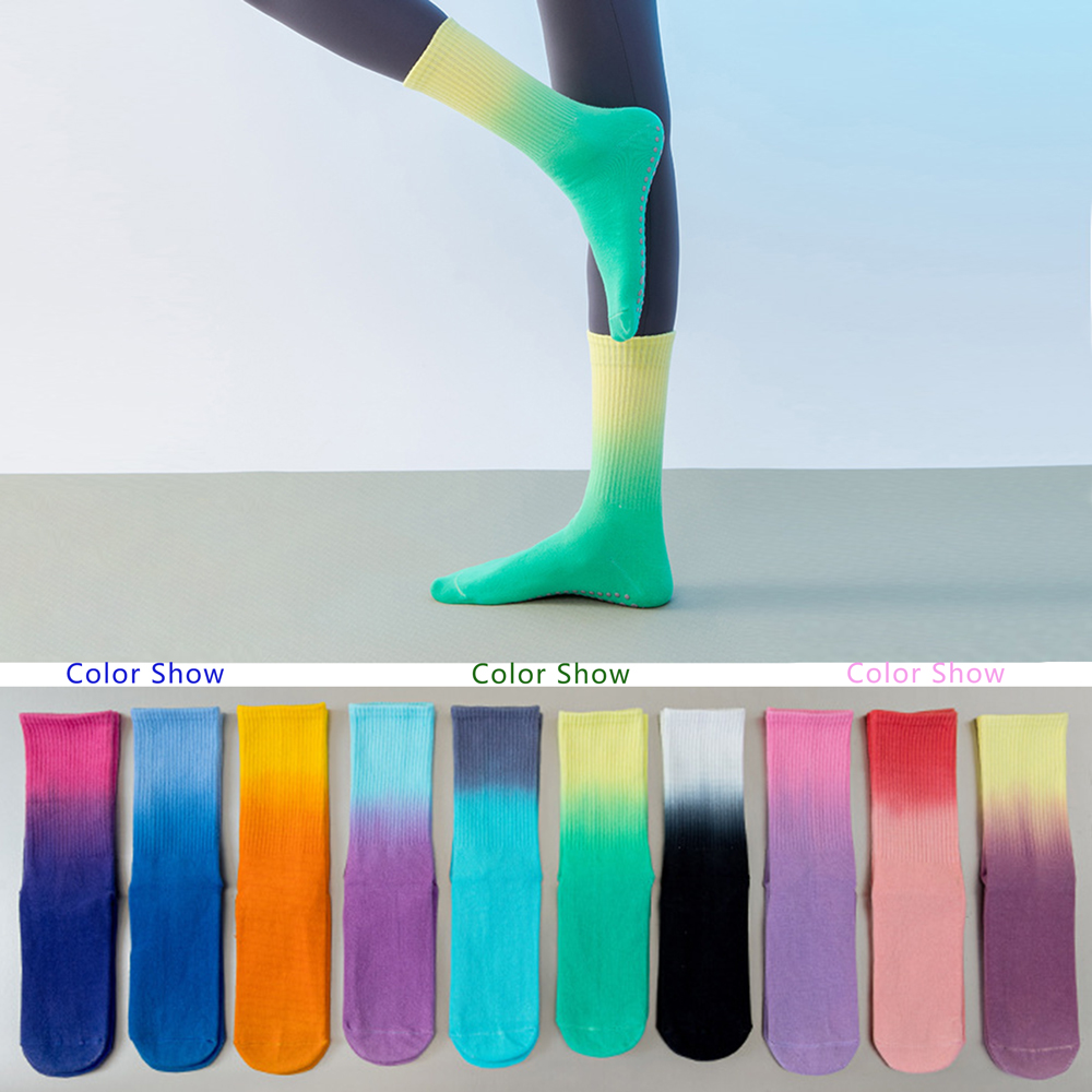 Colourful Women Sports Socks C - Pilates Yoga Hose 评论和价格