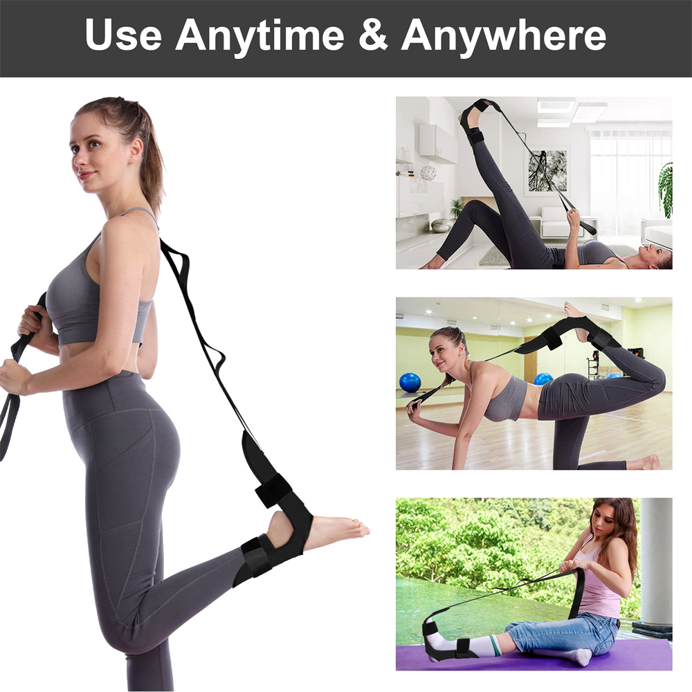 Yoga Strap / Segmented Stretch - Pilates Ankle Strap 评论和价格